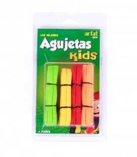 6-pack: Kit Agujetas Planas - Colores