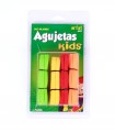 6-pack: Kit Agujetas Planas - Colores