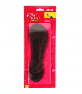 6-Pack: Halter Foam 3/4 - Negro