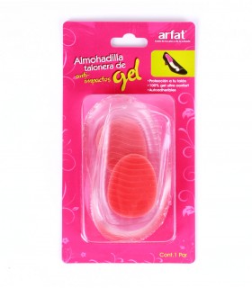 6-Pack: Talonera Gel Anti-Impactos Punto