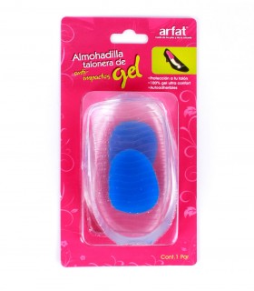 6-Pack: Talonera Gel Anti-Impactos Punto